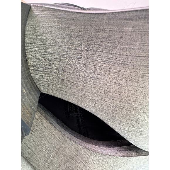 Free People Essential Tall Slouch Boot Women's Size EU37 Black Leather Round Toe - Picture 10 of 13